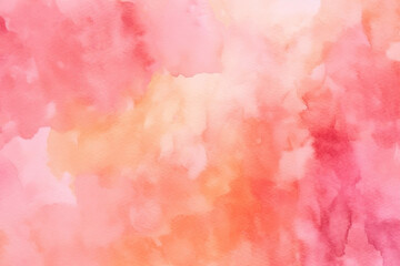 Fototapeta premium Abstract pink painted Watercolor Background generative ai