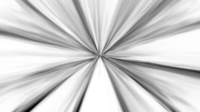Abstract stupid simple light speed lines motion zoom time warp tunnel line motion with white background