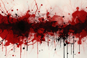 Ink Blots Material Structure Background - Generative AI