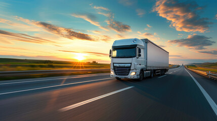 Trucking Dynamics: Speeding into Dusk