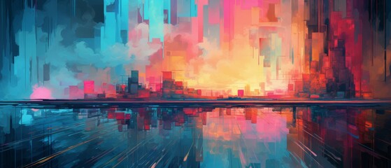 Fototapeta premium Collage Material Structure Background - Generative AI