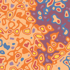 COLORFUL TEMPLATE ABSTRACT PAPER CUT PATTERN DESIGN FLAT PASTEL COLOR FOR WALLPAPER BACKGROUND ELEMENT VECTOR 