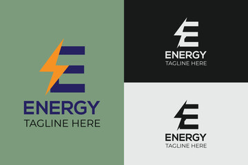 Professional Energy letter logo for your Business