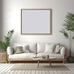 living room with sofa