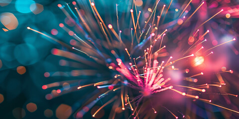 Abstract Light Streaks