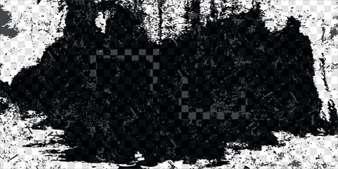 Obraz premium halftone dot pattern background vector, a set of four different abstract dots patterns, a black and white drawing gradient dots effect, grunge effect with round circle dote texture