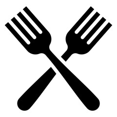 Fork  Icon Element For Design