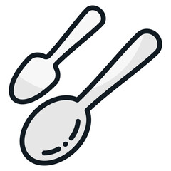 Spoon  Icon Element For Design
