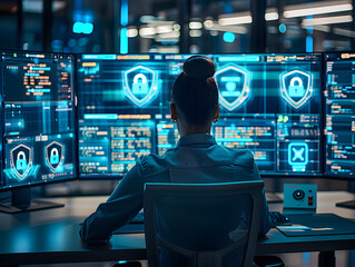 Protección digital Evaluación de los datos de ciberseguridad y mitigación de los riesgos