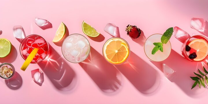 Cocktail ingredients galore for a bachelorette party bash. Concept Cocktail Recipes, Bachelorette Party Ideas, Mixology Tips, Barware Essentials