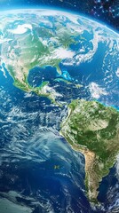 Spectacular 4K Earth from Space: USA and China in High-Resolution Panorama