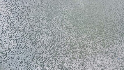 water drops on a glass