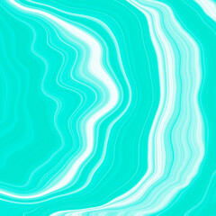 Light Blue Strata Veining Texture. Swirl Backdrop. Geode Watercolor Overlay.