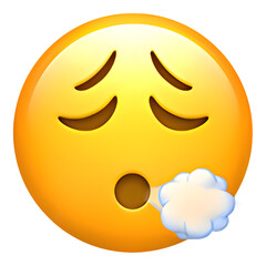  Face Exhaling