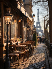 Obraz premium old city street