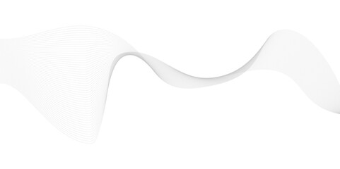 Abstract flow wave lines background. Stylized line art background. Curved wavy line, smooth stripe. Vector illustration.