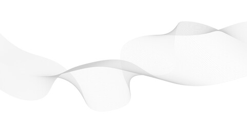 Abstract flow wave lines background. Stylized line art background. Vector illustration.