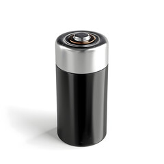 AA Battery mock up isolated on white background