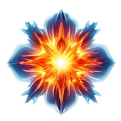 Quantum Energy Waves: High-Quality 3D Render on Transparent Background - Dynamic and Intricate Design