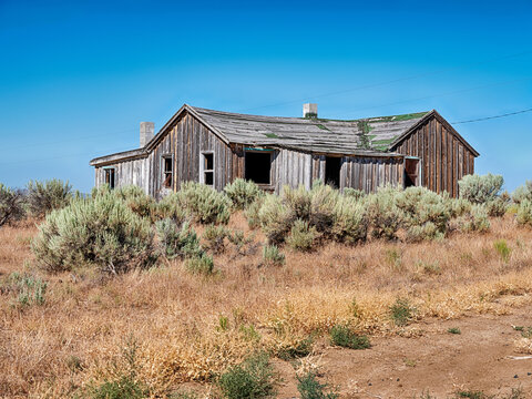 Empty Bunkhouse Near Brogan Oregon