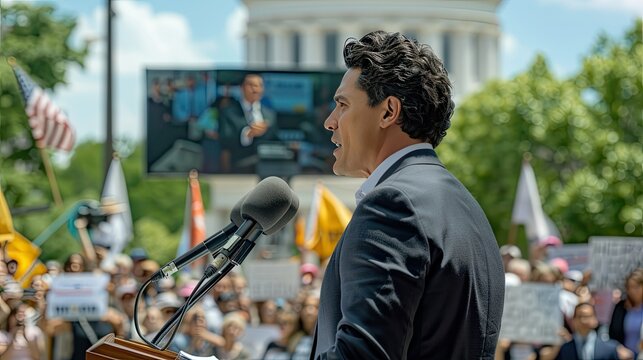 A Passionate Speech Under The Summer Sun