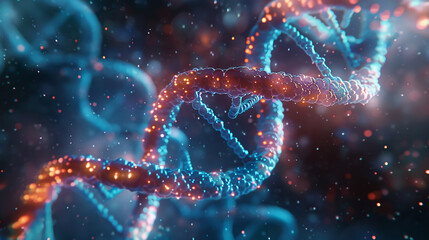 The structure of the DNA molecule is crucial for cell genetics and biotechnology research. This area of medical science involves experiments conducted in scientific laboratories.