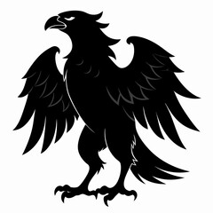 Eagle black silhouette