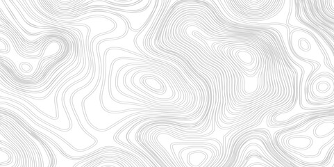 Abstract background with waves Geographic mountain relief. Seamless pattern with White wave paper topographic contours map background, curved reliefs abstract background