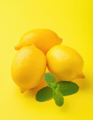 lemons and mint