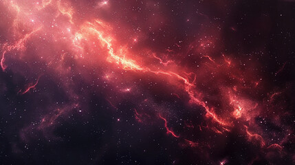 Obraz premium background with space and bright stars