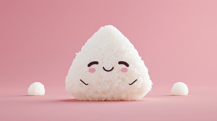 Adorable Onigiri Wrapped in Seaweed