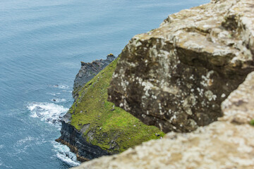 Natural scenery of the Cliffs of Moher, Galway, Ireland