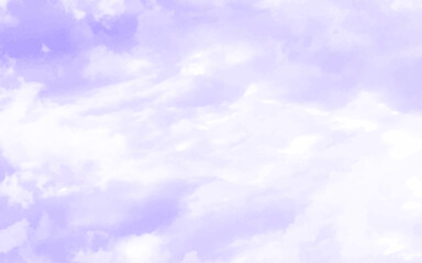 Landscape image. Background with clouds on blue sky.