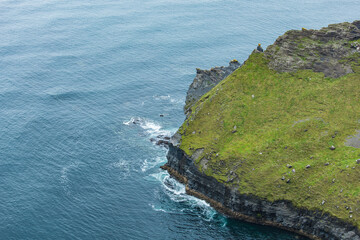 Natural scenery of the Cliffs of Moher, Galway, Ireland