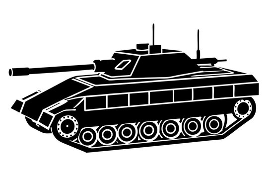 recommend clip art: Tank war, Tank war army silhouette vector, Military tank Vector, icons, illustration, design.
                    
