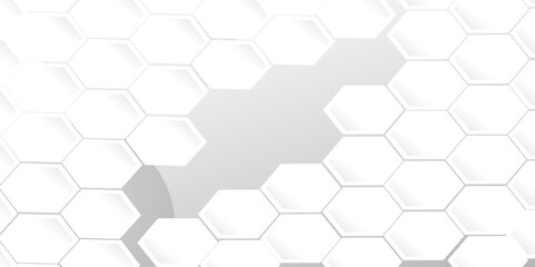 Abstract background hexagons Vector banner design. Hexagonal abstract background. hexagon concept design abstract technology background.