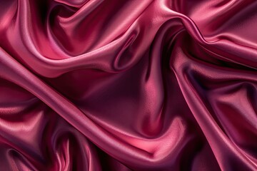 Luxury silk texture with wavy folds suitable for elegant background