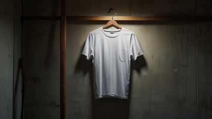 Naklejka premium Photo T-shirt New Collection vibrant text space Best t shirt mockup