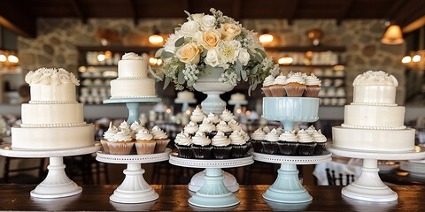cupcakes with cream