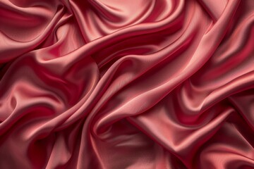 Fototapeta premium Luxurious Pink Satin Fabric