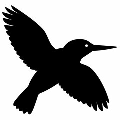 Kingfisher vector illustration, bird  isolated on white, Kingfisher silhouette, Kingfisher vector illustration, bird  isolated on white, Kingfisher silhouette, Kestrel vector art vector art
