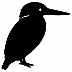 Kingfisher vector illustration, bird  isolated on white, Kingfisher silhouette, Kingfisher vector illustration, bird  isolated on white, Kingfisher silhouette, Kestrel vector art vector art