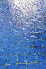 Blue Water Surface
