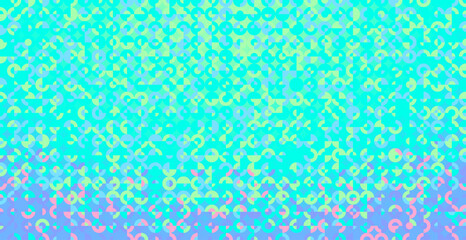 Fototapeta premium Abstract semi-circle shapes pattern, halftone gradient graphics, background wallpaper.