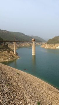 The Francisco Abellan Dam located on the Fardes River, Granada, Spain