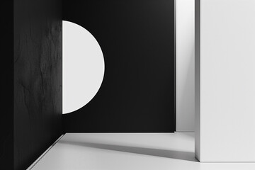 minimalist background with simple lines and shapes, using a monochromatic or duotone color scheme to convey a sleek, modern aesthetic