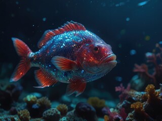 Fototapeta premium mythical fish