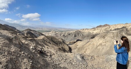 Fototapeta premium Panorama de la Cordillère des Andes - Pérou