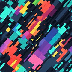 Abstract multicolor geometric background 