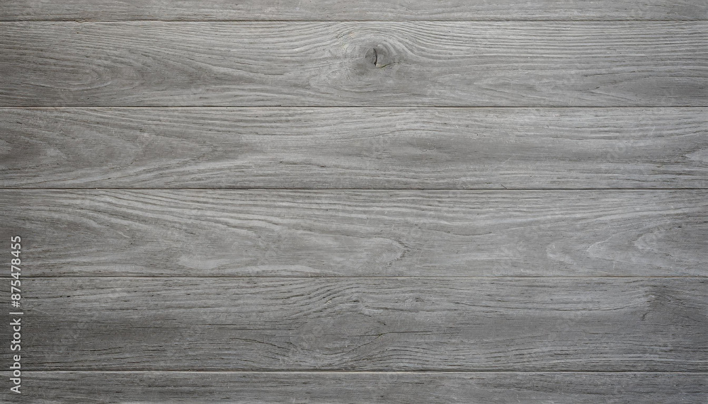 Poster high-resolution close-up of grey weathered wood planks with detailed grain texture for background us